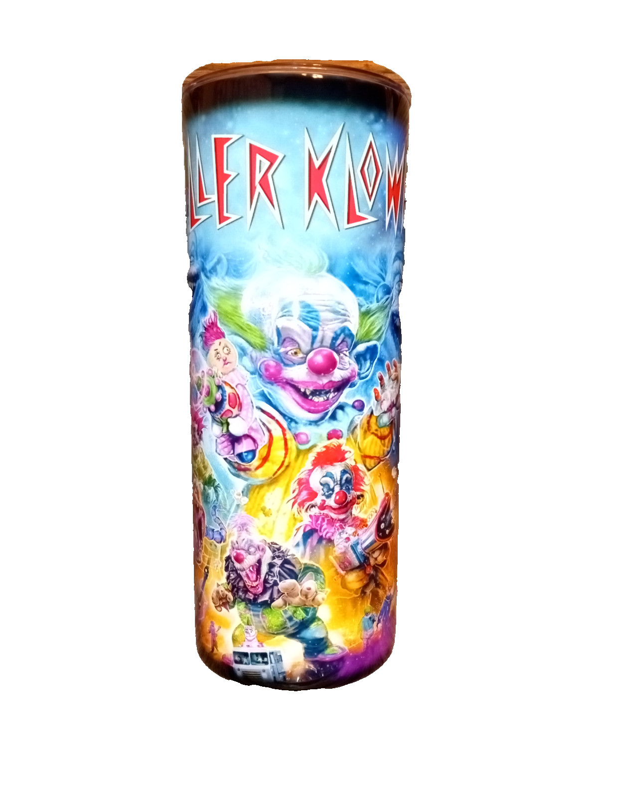 Killer Klowns - Clowning Around 20oz oz 20 oz. 20oz. Skinny Sublimation Tumbler