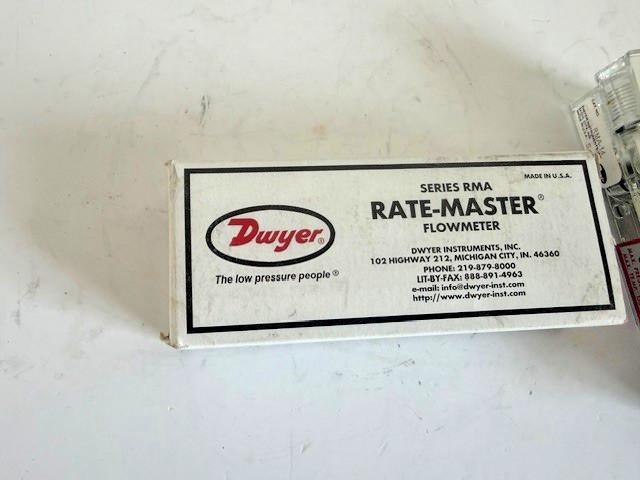 DWYER RMA-14 RATE MASTER FLOWMETER NEW