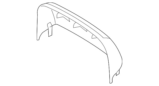 Genuine Volkswagen Roll Bar Trim Panel 1Q0-880-513-A-81U