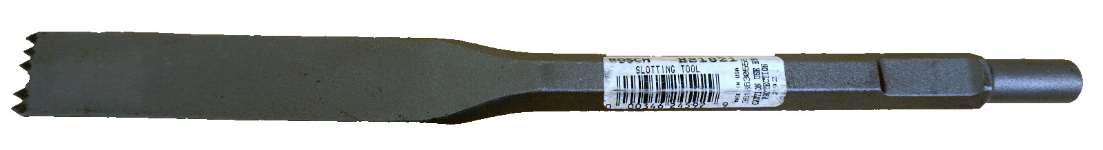 Bosch HS1821 Spline Drive Hammer Steel Slotting Tool 15" x 1¼"