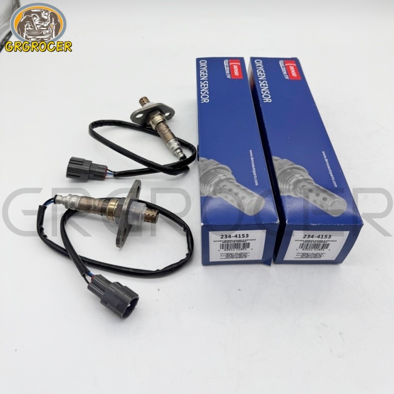 2Pcs Denso Oxygen O2 Sensor 234-4153 for Toyota Tacoma L4 2.4L V6 3.4L 1995-2000