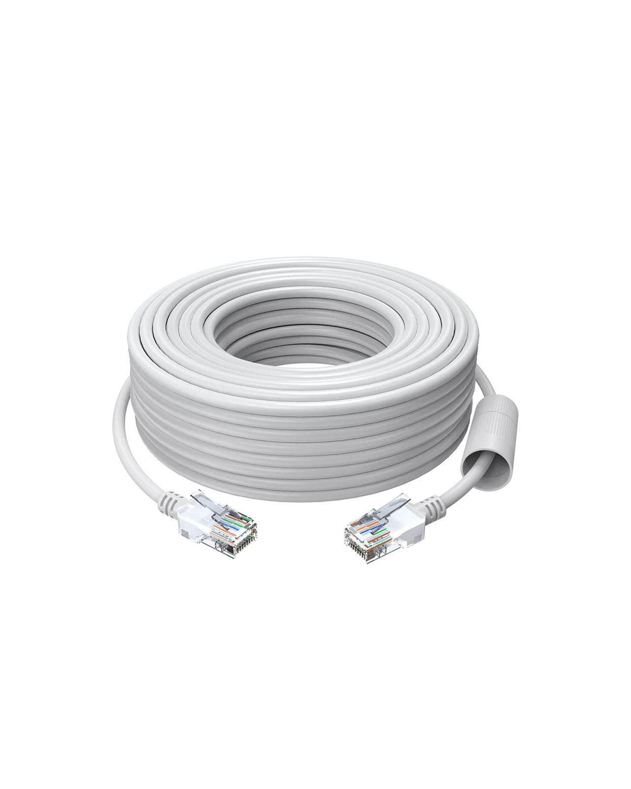 ZOSI Cat5e Ethernet Cable 100ft,High-Speed RJ45 Network Cable for PoE Securit...