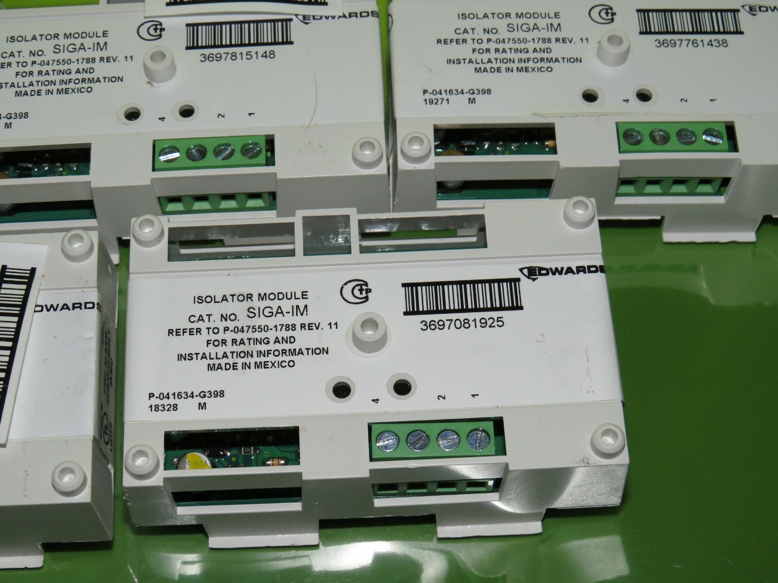 LOT OF 5 EST EDWARDS SIGA-IM ISOLATOR MODULE LARGE QUANTITY