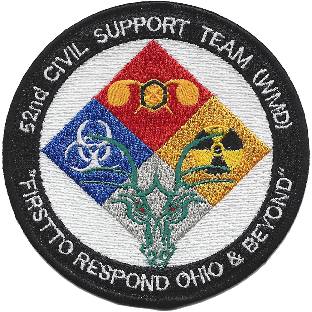 Ohio National Guard 52nd Civil Support Team WMD Patch