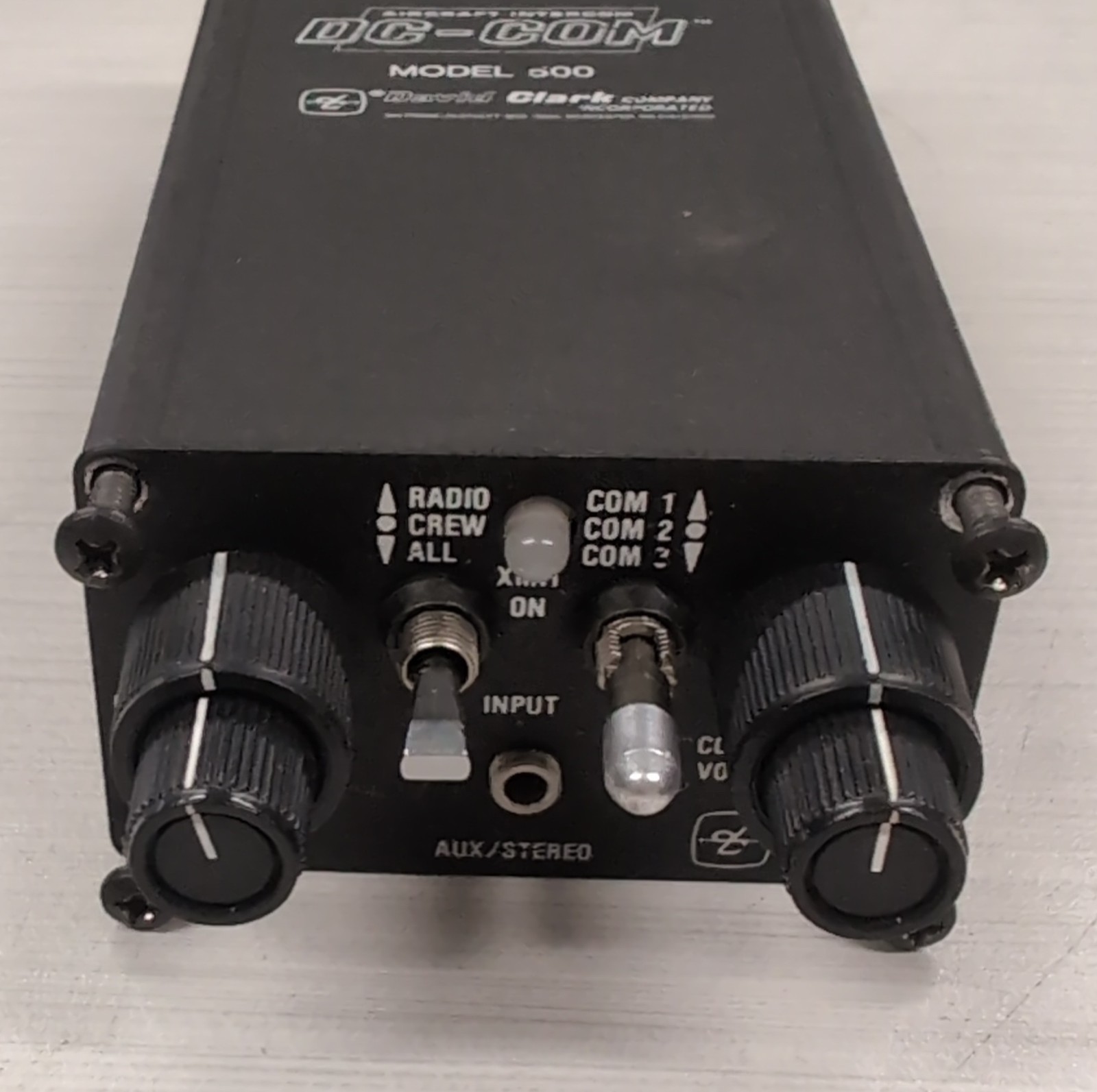 Aircraft Intercom DC-COM model 500