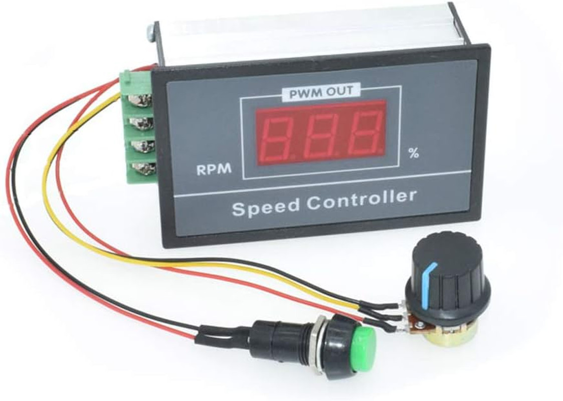 DC Speed Controller DC 6-60V 12V 24V 36V 48V 30A PWM DC Motor Speed Controller,
