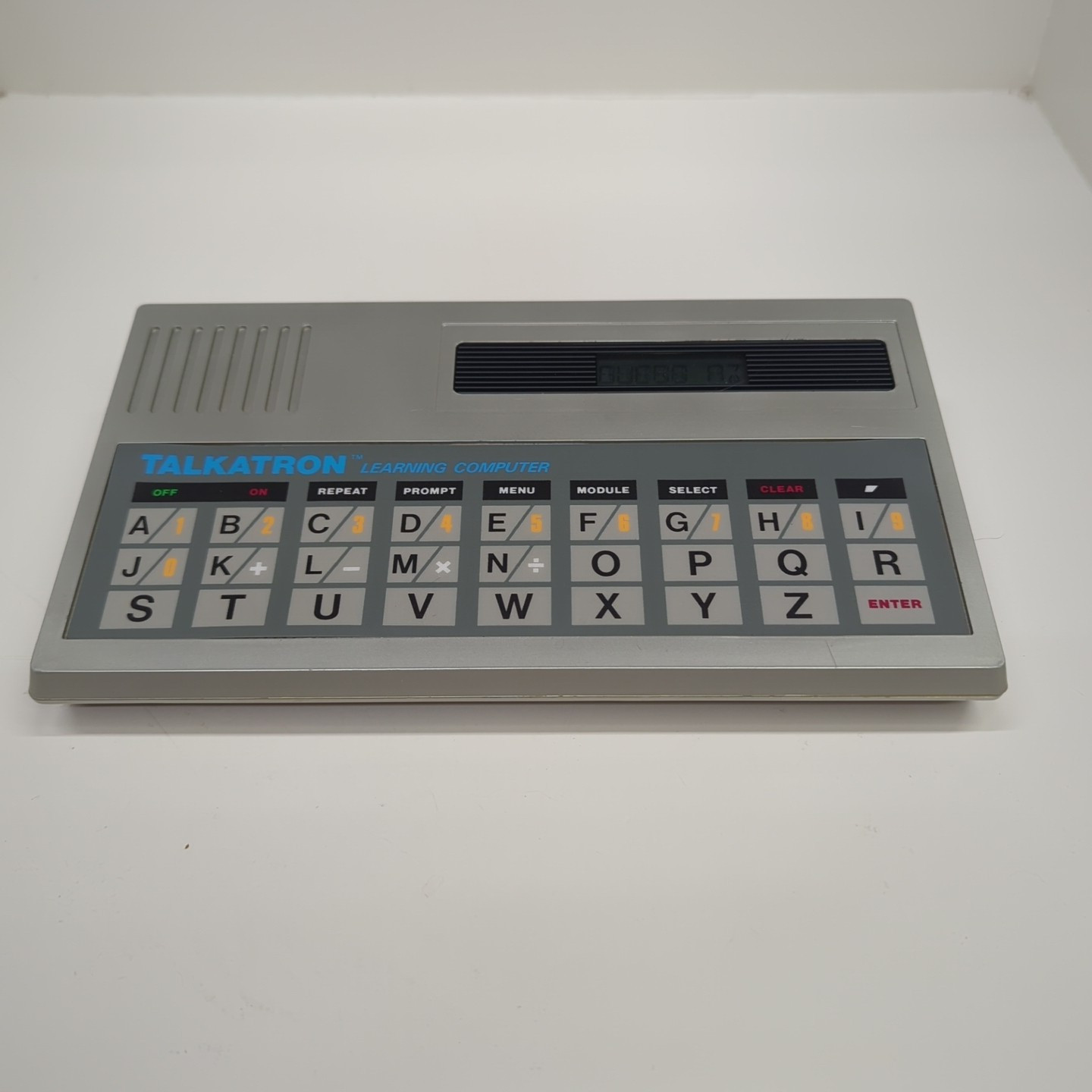 Vintage Sears Talkatron Learning Computer Talking Math Spelling Tiger 1985