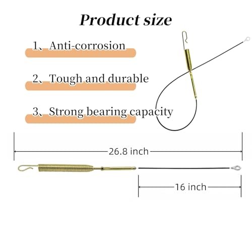 06900438 Auger Upper Traction Cable - Compatible with Ariens Compact 20, 24 &