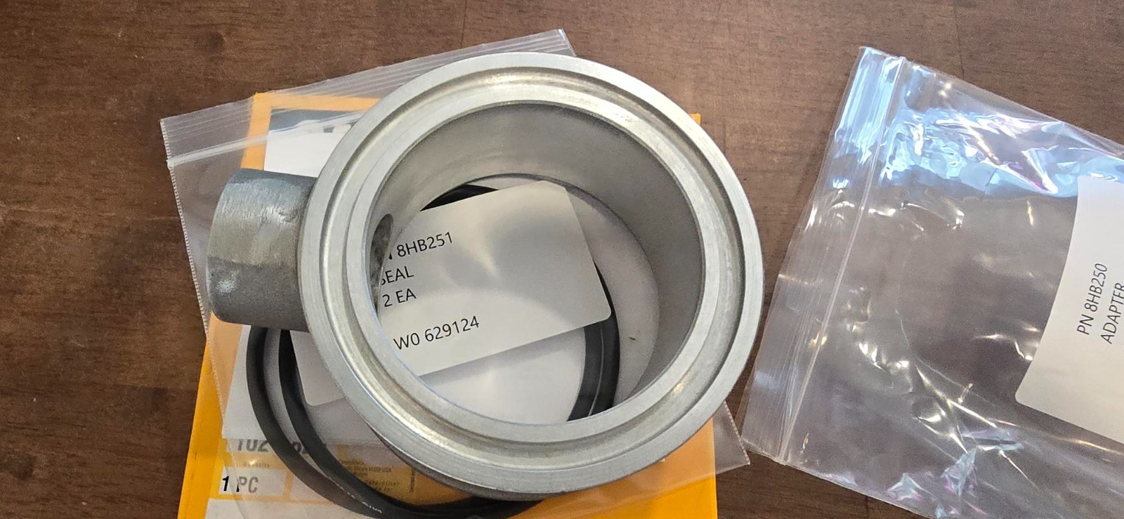 CATERPILLAR FLUID FILTER ADAPTER 102-5829 8HB250 4330-01-480-1664