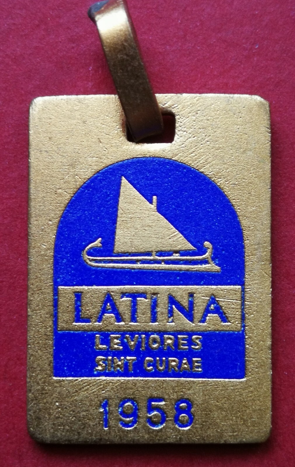 LATIN COMPANY INSURANCE MILAN INSURANCE MEDAL BADGE 1958/78