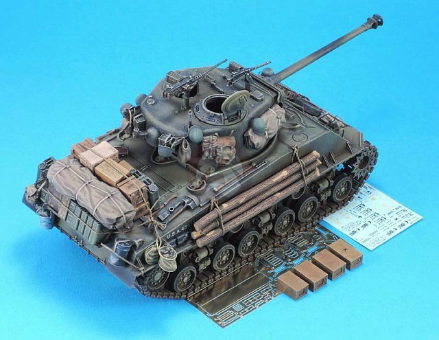 Legend 1/35 M4A3E8 'Easy Eight' Sherman "Fury" 1945 Update WWII (w/Decal) LF1300