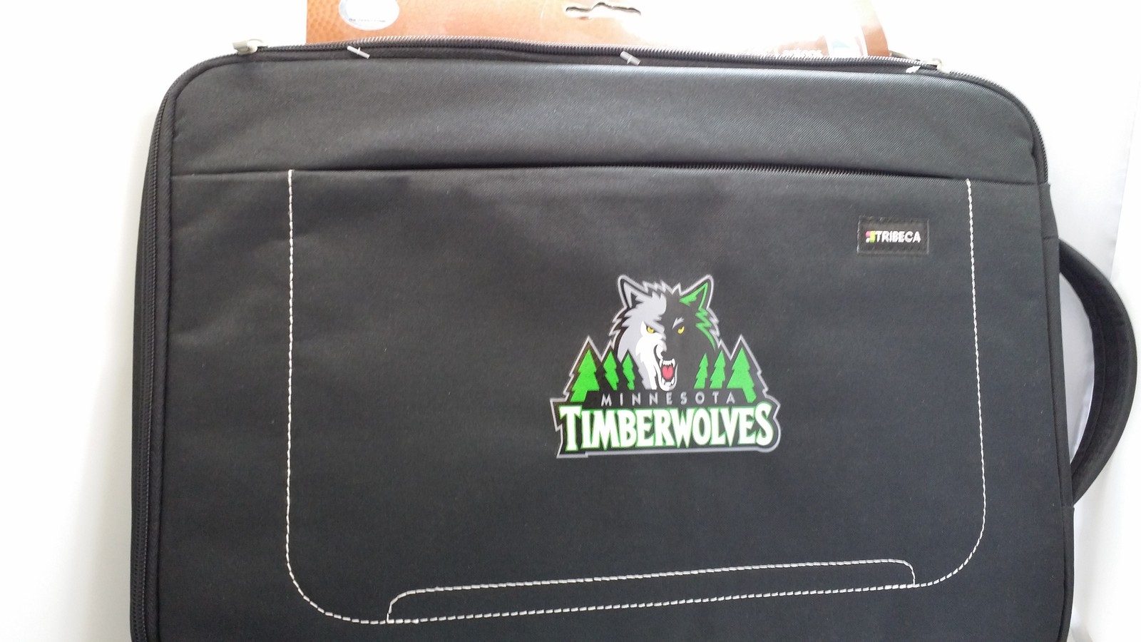 Tribeca Minnesota Timberwolves Deluxe Nylon Laptop Sleeve Macbook laptops 15"