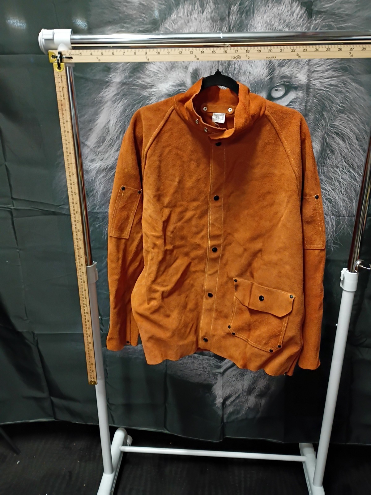 Leather Welding Jacket Size Medium