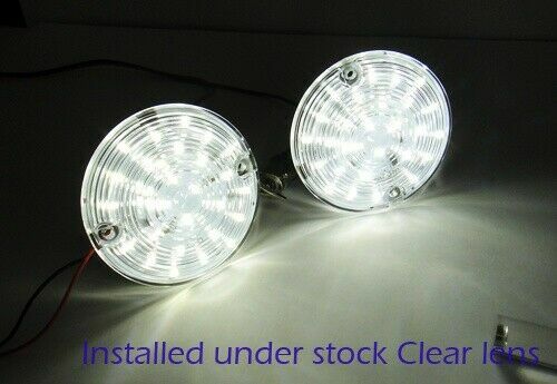 2x 1156 LED Bulb For Harley Turn Signal Light Touring Road King Glide Electra