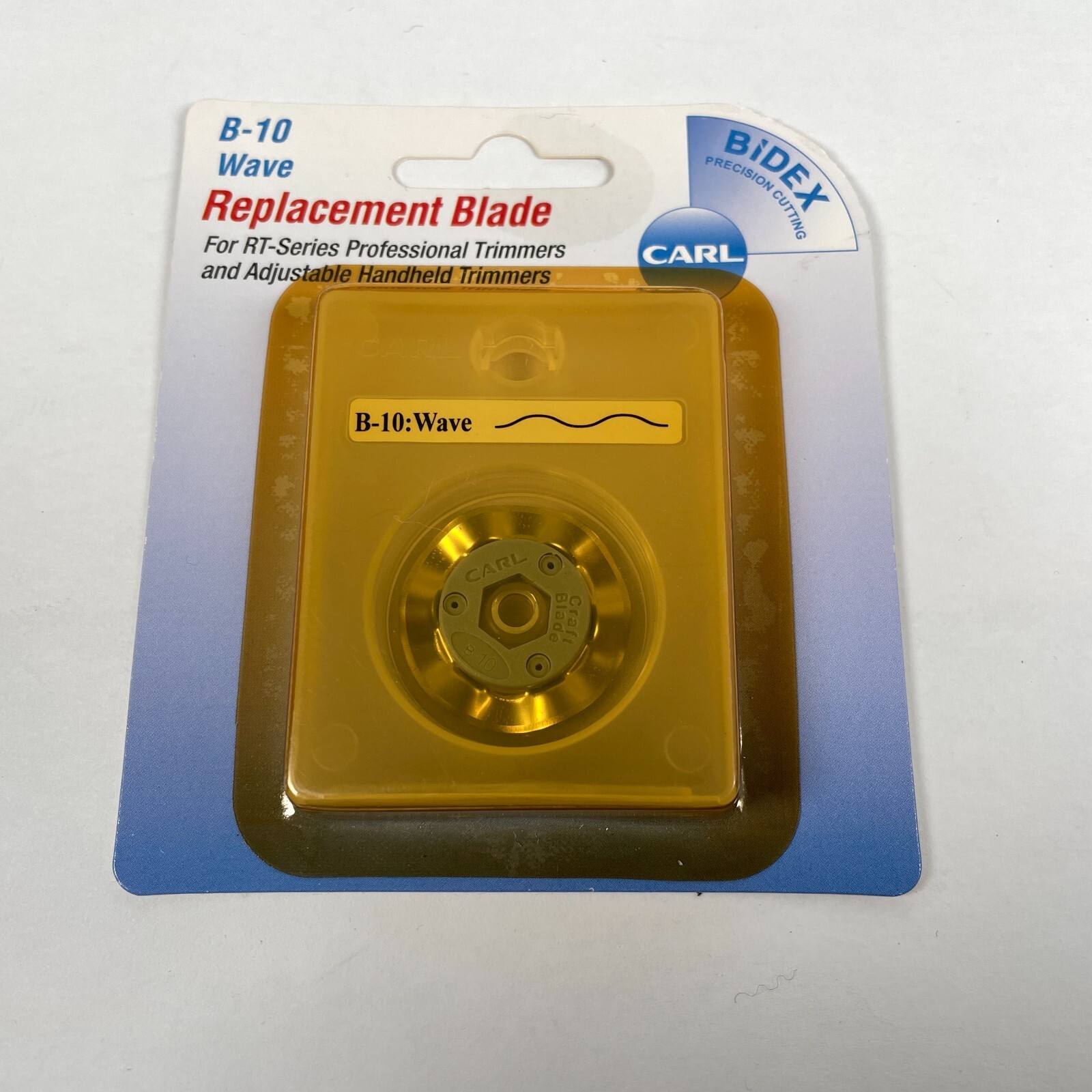 CARL B-10 Wave Blade Craft Blade For RT-Series Professional Trimmers Replacement