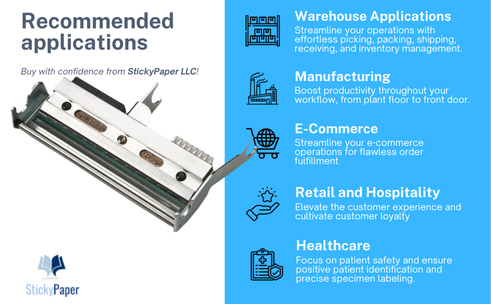 Honeywell / Intermec PM45 (50180237-001) OEM-Compatible 300 dpi Printhead
