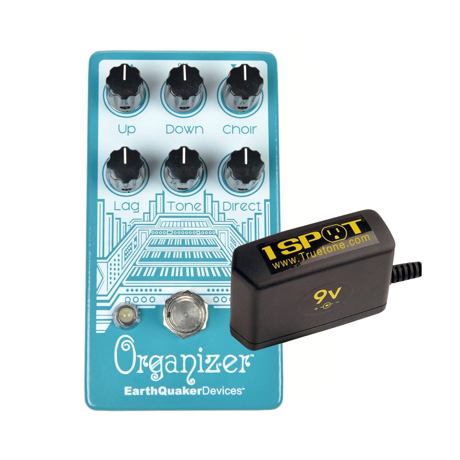 Earthquaker Devices Organizer Polyphonic Organ Emulator v2 Bundle w/Truetone ...