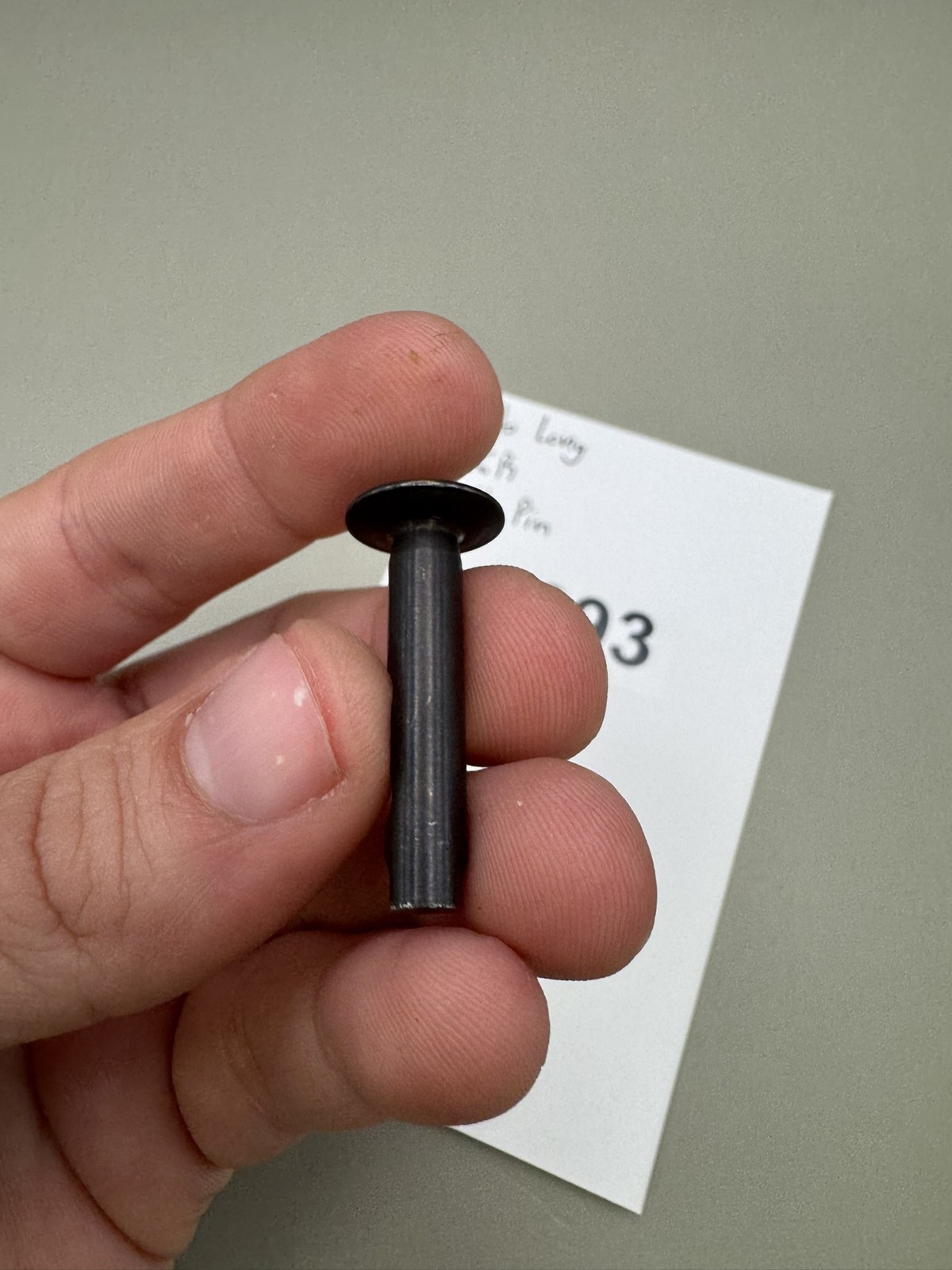 Bob Long G6R Bolt Pin Black