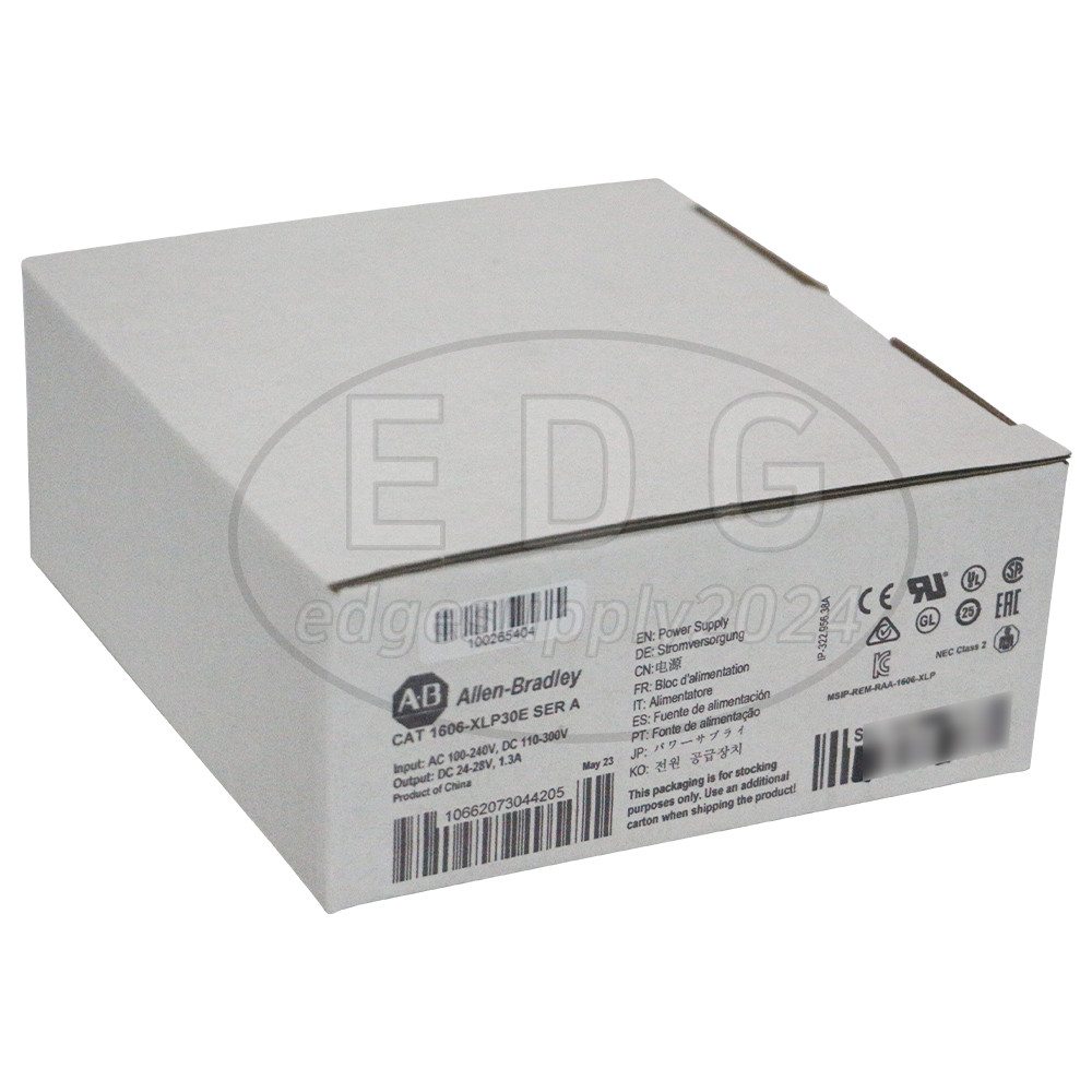 New Allen-Bradley 1606-XLP30E Power Supply XLP 30 W Power Supply