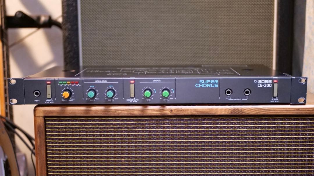 BOSS CE-300 Super Chorus Rack Effects Processor Tested From Japan
