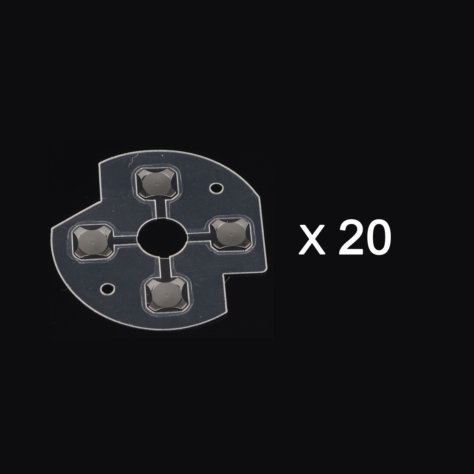 20PCS Replacement Kit D-pad Keys Button Metal Patch Pad For Xbox One Controller