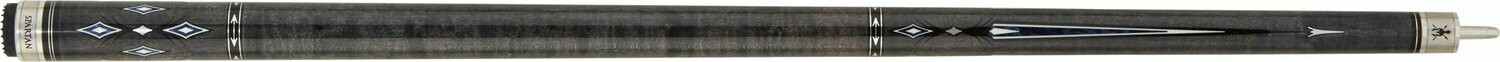 Spartan SPR02 Grey Maple, Blue Pearl Inlay & Steel Spear Pool/Billiard Cue Stick