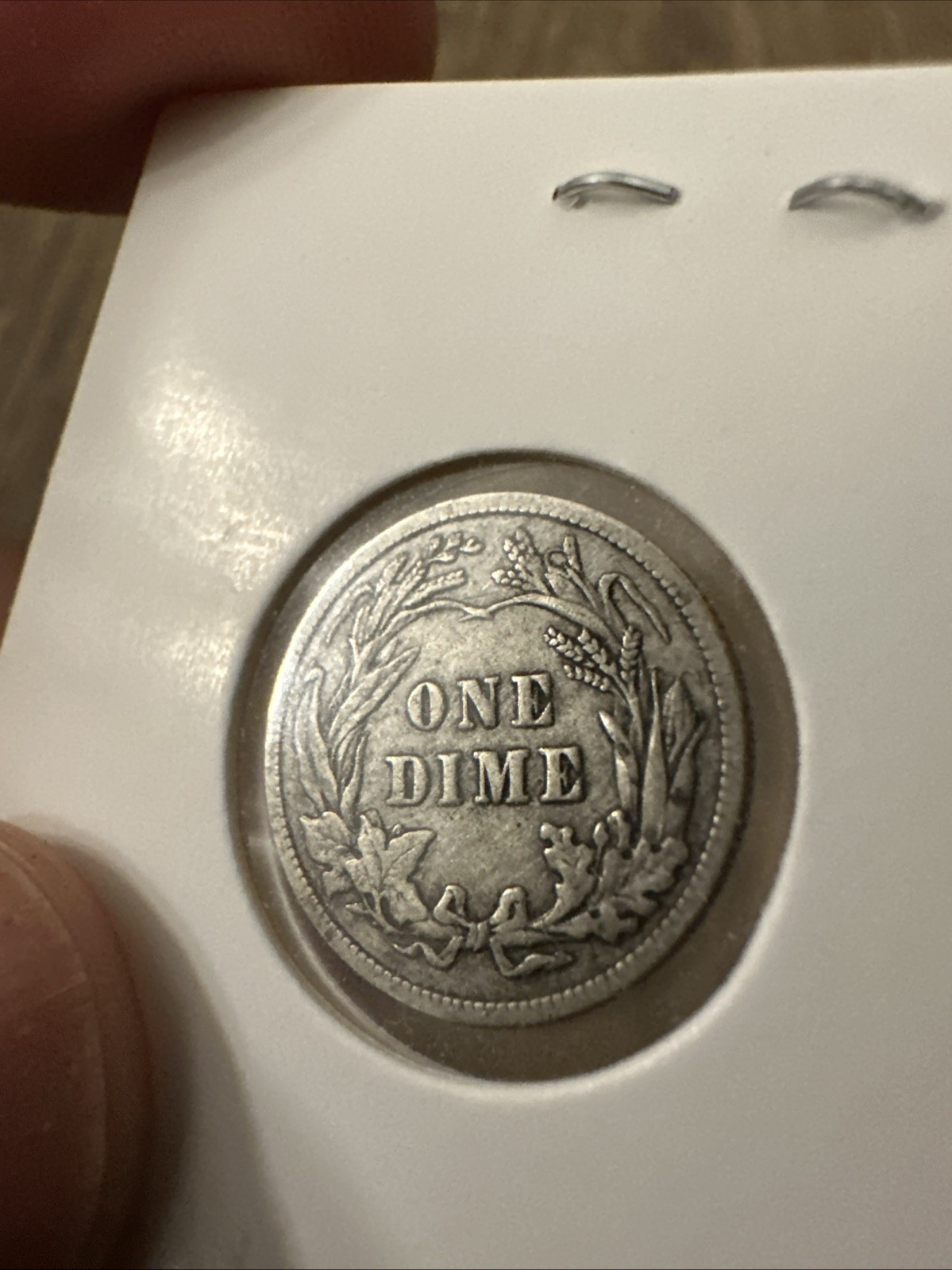 1907 10C Barber Dime Nice Eye Appeal