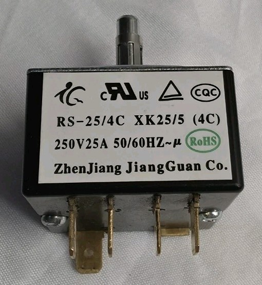 RS-25/4C XK25/5 (4C) MASTER ROTARY SWITCH 250V25A 50/60HZ
