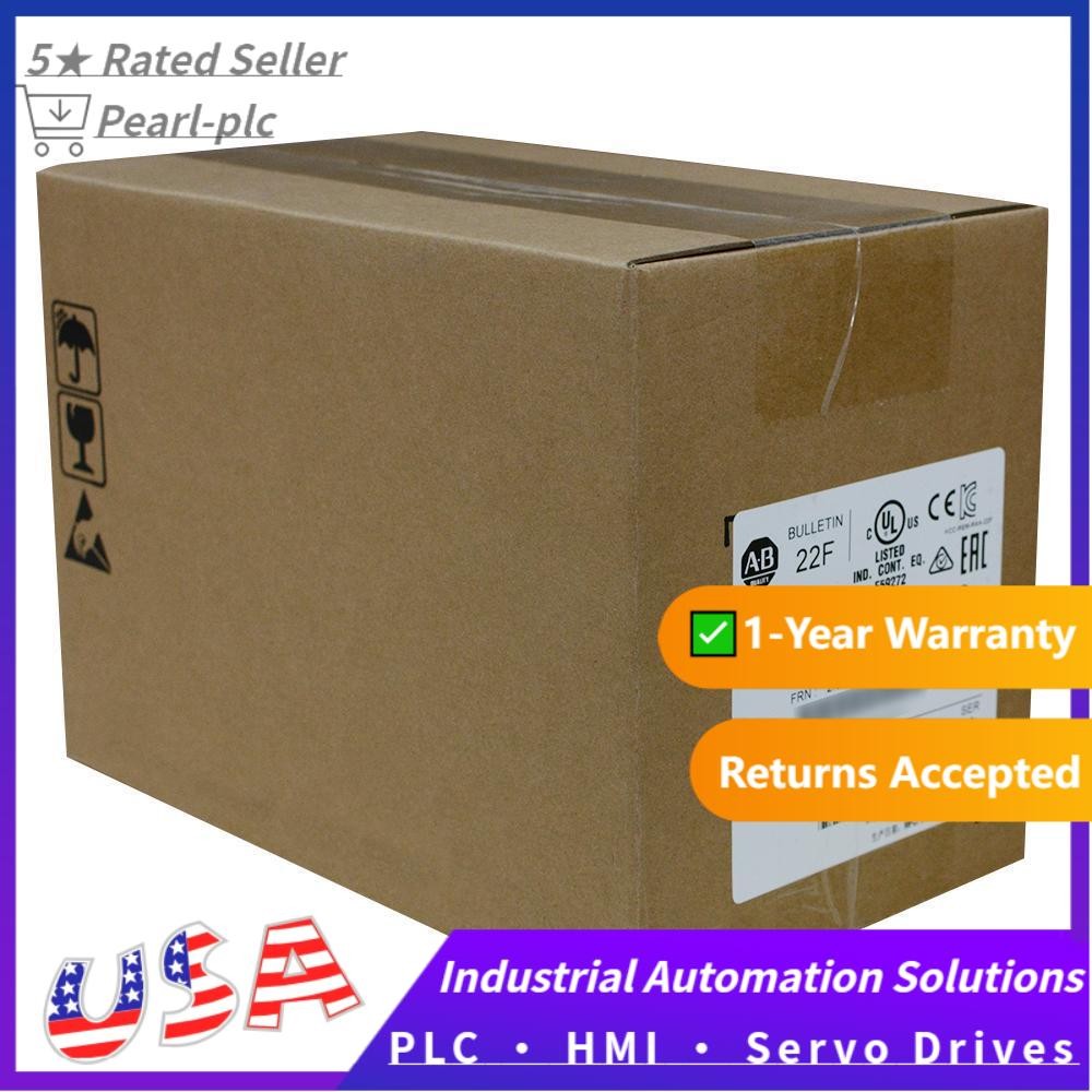 Allen-Bradley 22F-D8P7N103 PowerFlex 4M 3.7 kW 5 HP AC Drive New US Free Tax