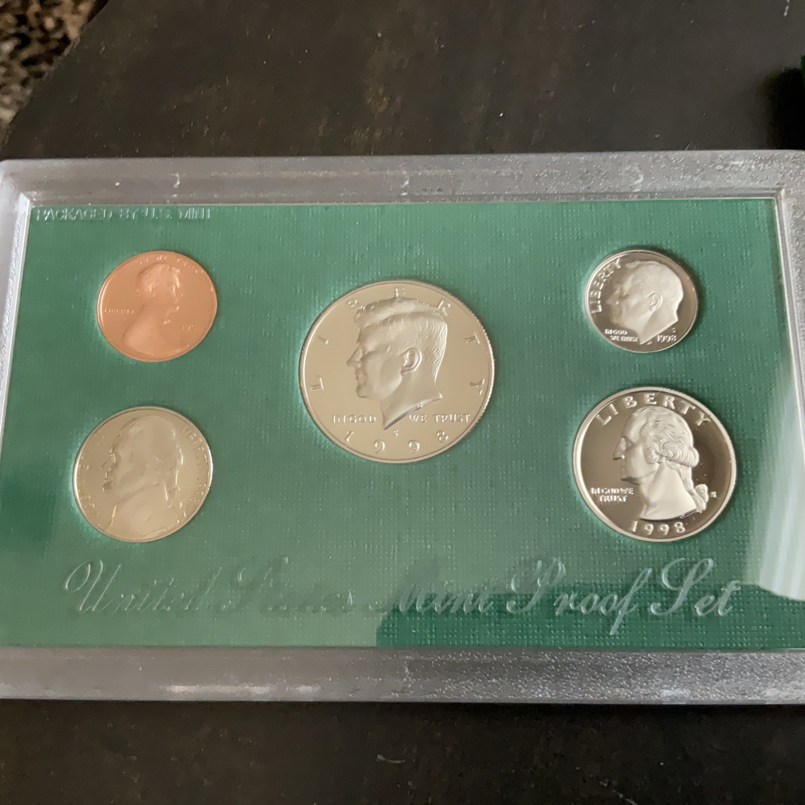 U.S. Mint 1998 Proof Set in Original Packaging