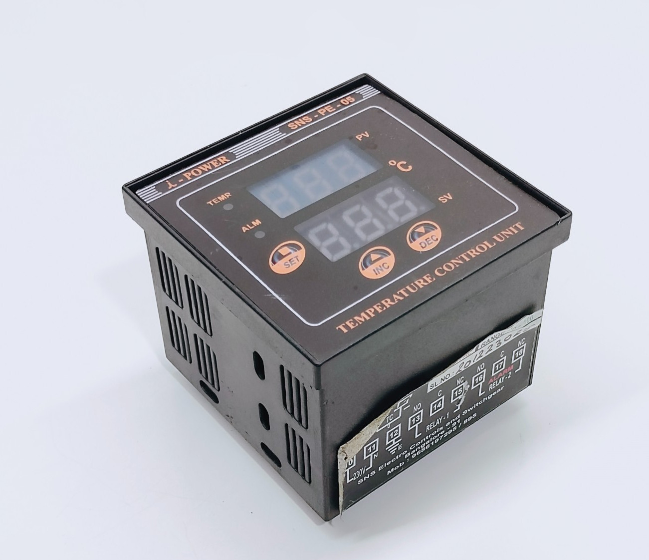 I-POWER SNS-PE-05 TEMPERATURE CONTROL UNIT (FREE SHIPPING)