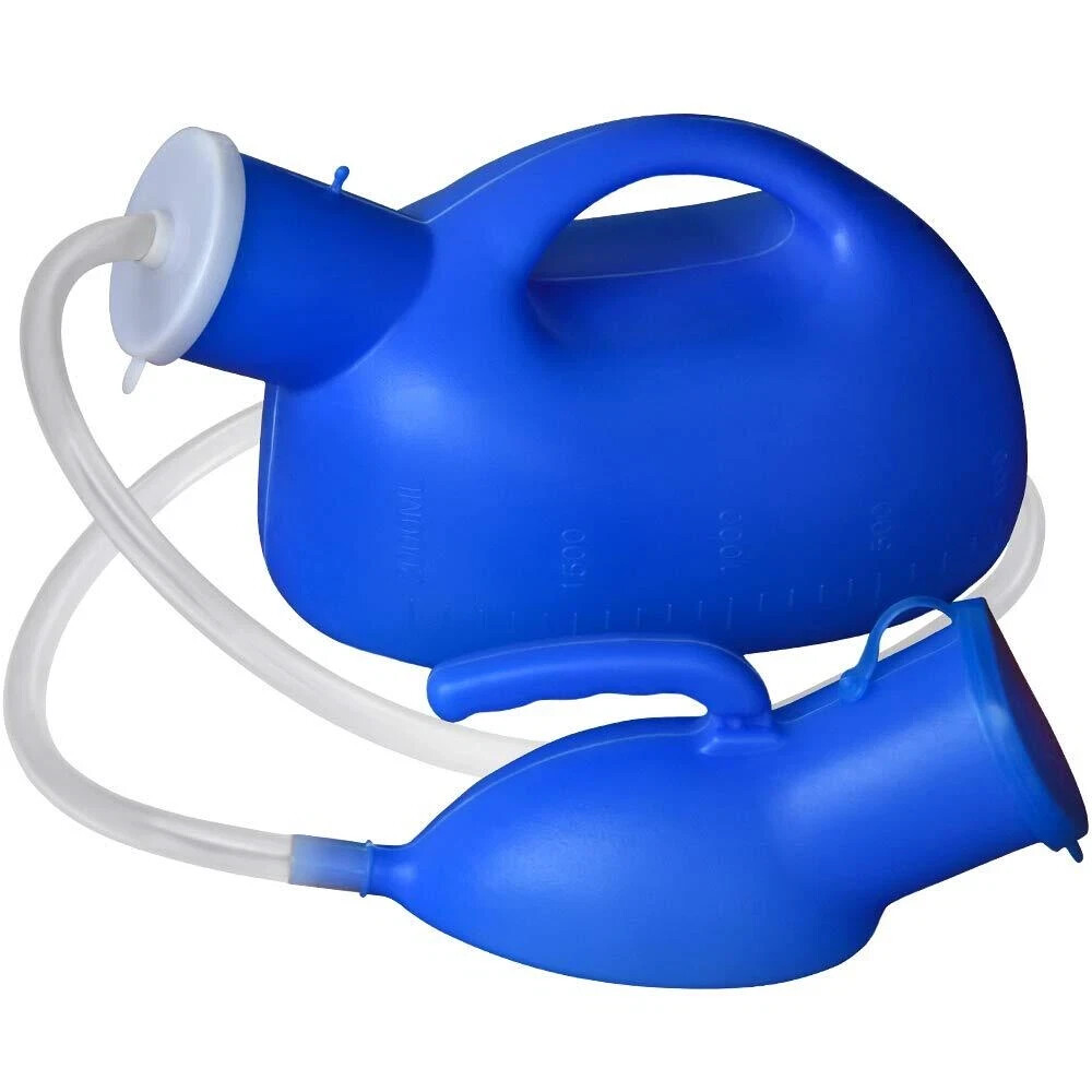 Men's Urinal with Hand-held Portable Urine Cup 2000 ml Large Capacity Male ur...