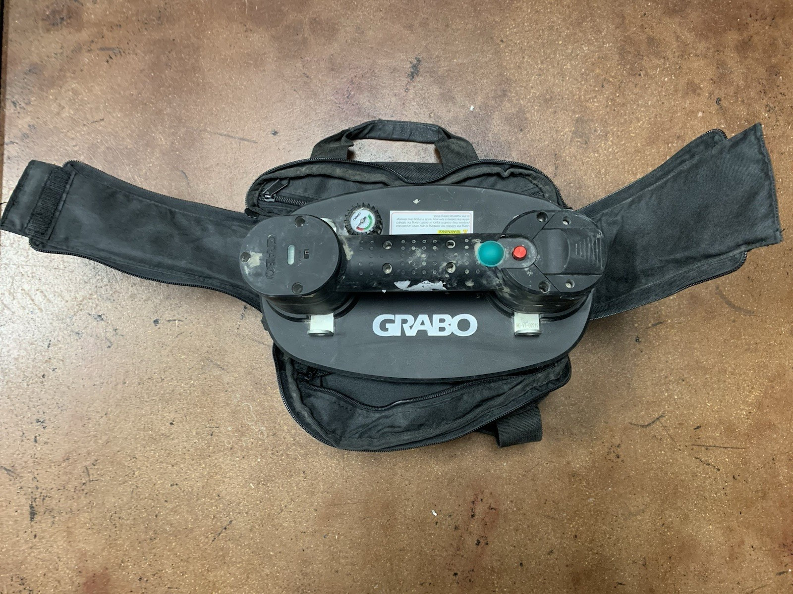 GRABO Nemo Portable Electric Vacuum Lifter w/ Bag, Charger, 14.8V 2.6Ah