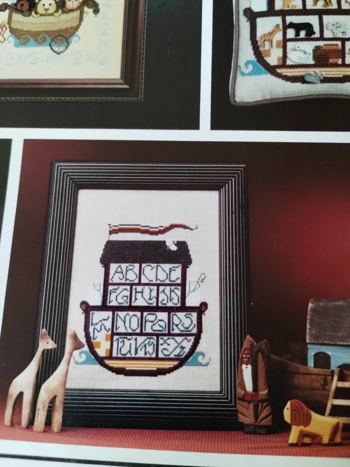 The Cricket Collection Noah's Ark cross stitch patterns leaflet #85