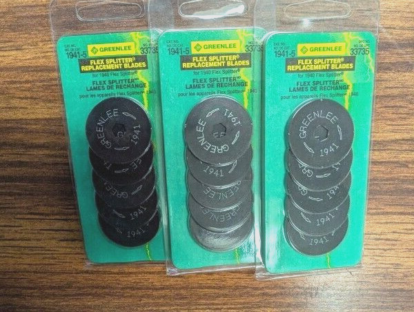 Greenlee 1941-5  BX/Flexible Conduit Cutter  Blades Pack Of 5