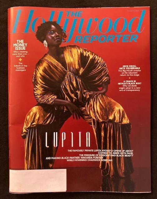 THE HOLLYWOOD REPORTER MAGAZINE  LUPITA NYONG OCTOBER 19, 2022