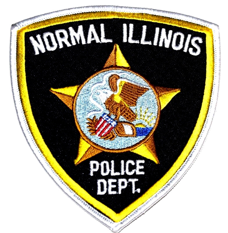 NORMAL – POLICE DEPT - ILLINOIS Sheriff Police Patch STATE SEAL EAGLE CREST