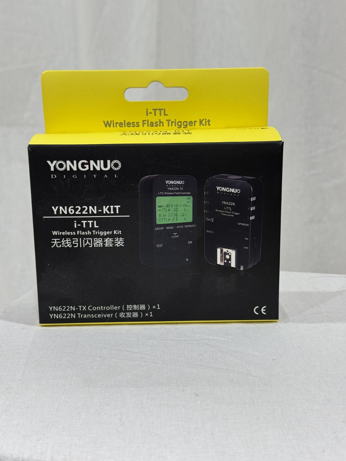 YONGNUO YN622N Wireless i-TTL Flash Trigger Kit for Nikon Controller Transceiver