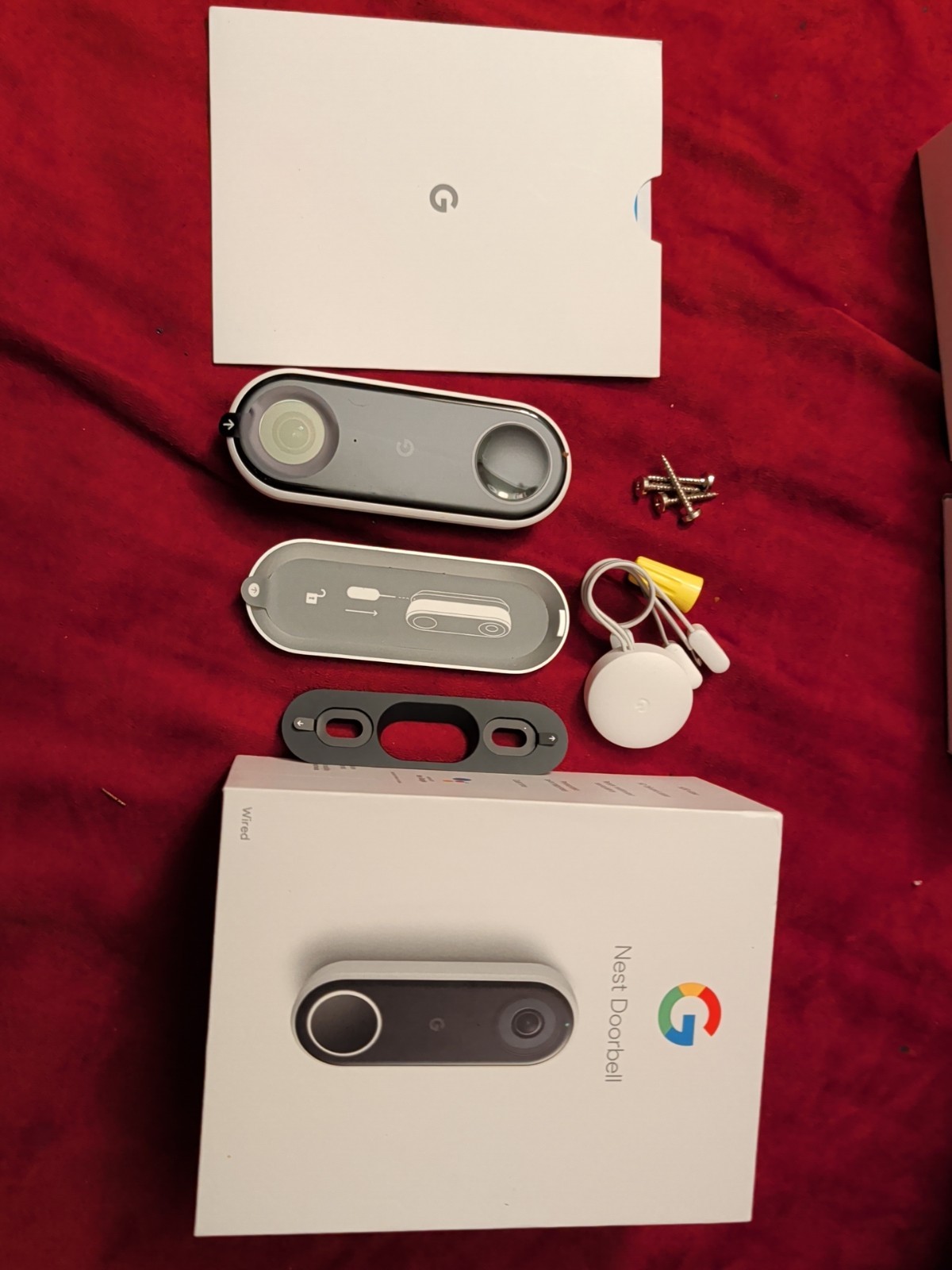 Nest Hello Video Doorbell HDR Full HD NC5100US