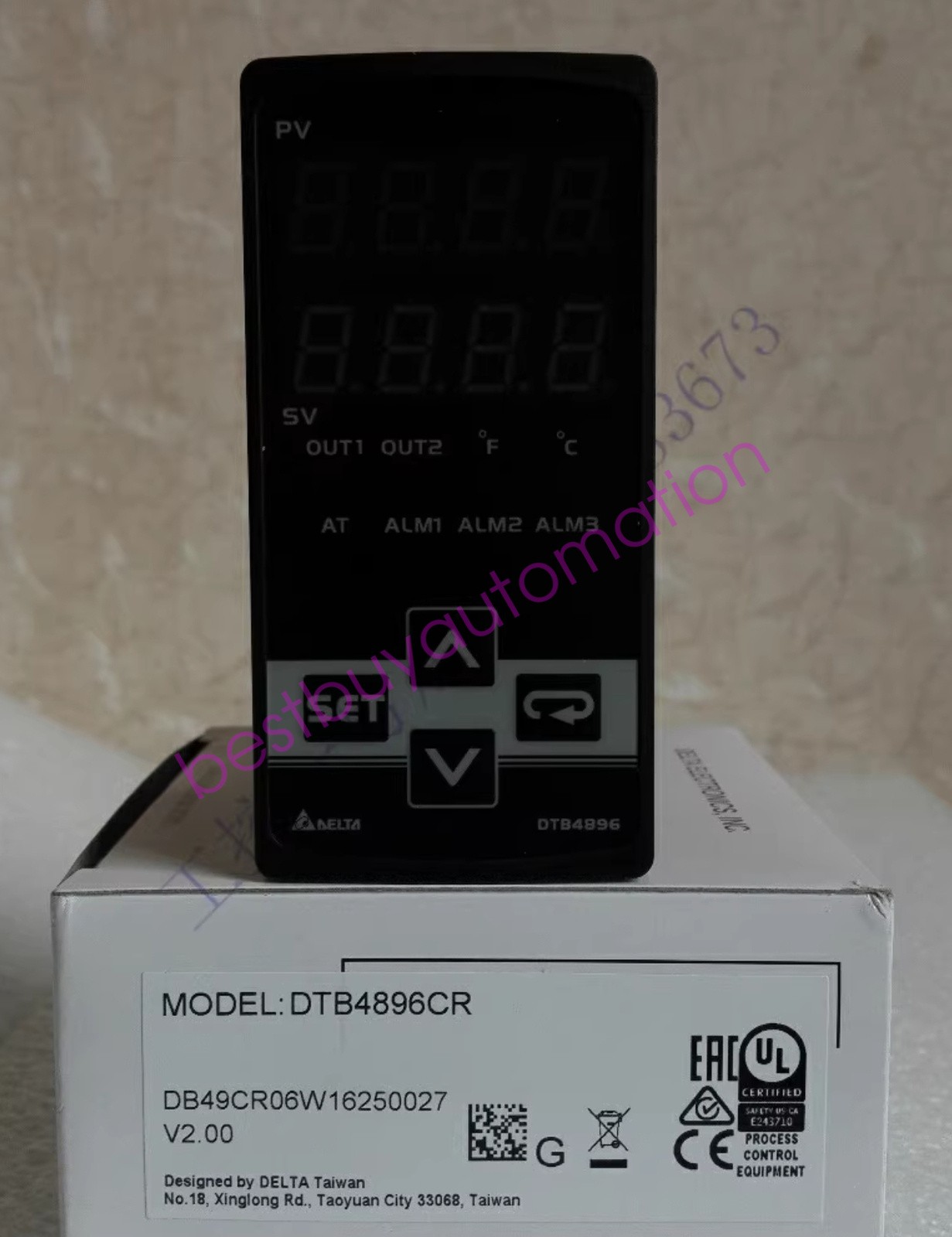 DELTA Temperature Controller Temperature Control Panel DTB4896CR