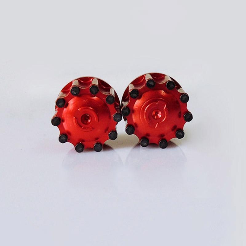 Double Rear Wheel Hubs for DIY 1/14 Remote Control Tractor Truck RC Car Model