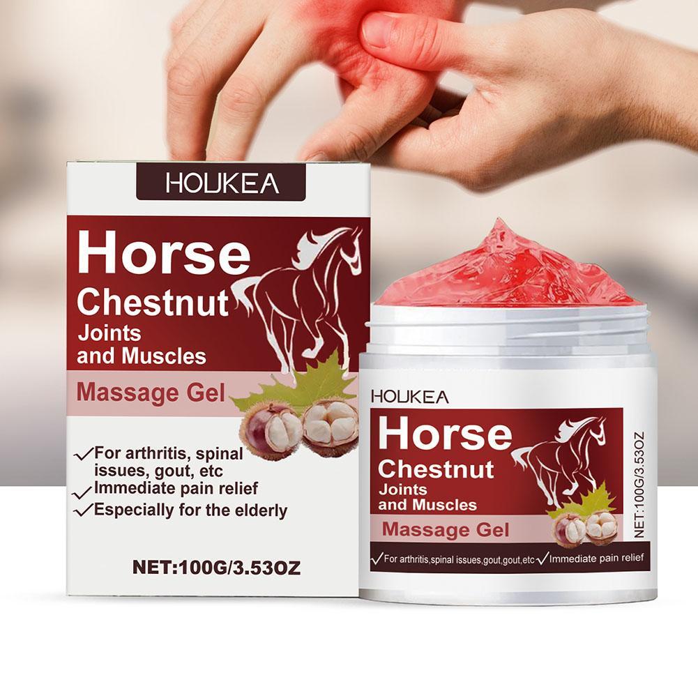 1*Horse Chestnut Massage Gel Heat Relief Joints Shoulder Aches&Pain BEST