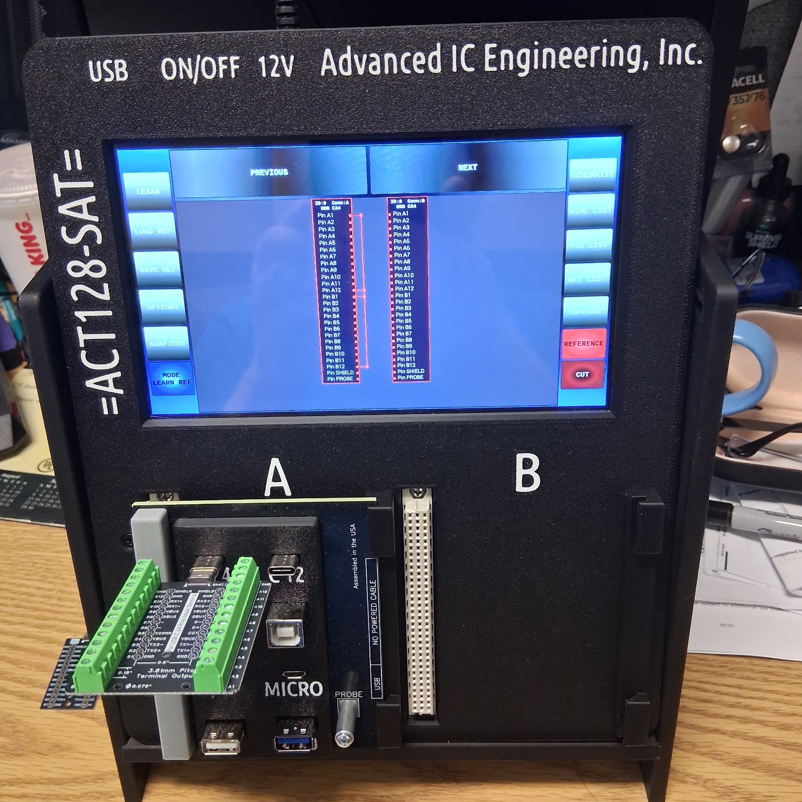 Universal Cable tester  ACT128-SAT