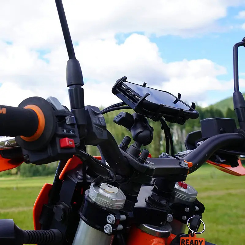 RAM Mounts U-Bolt Base Black Aluminum