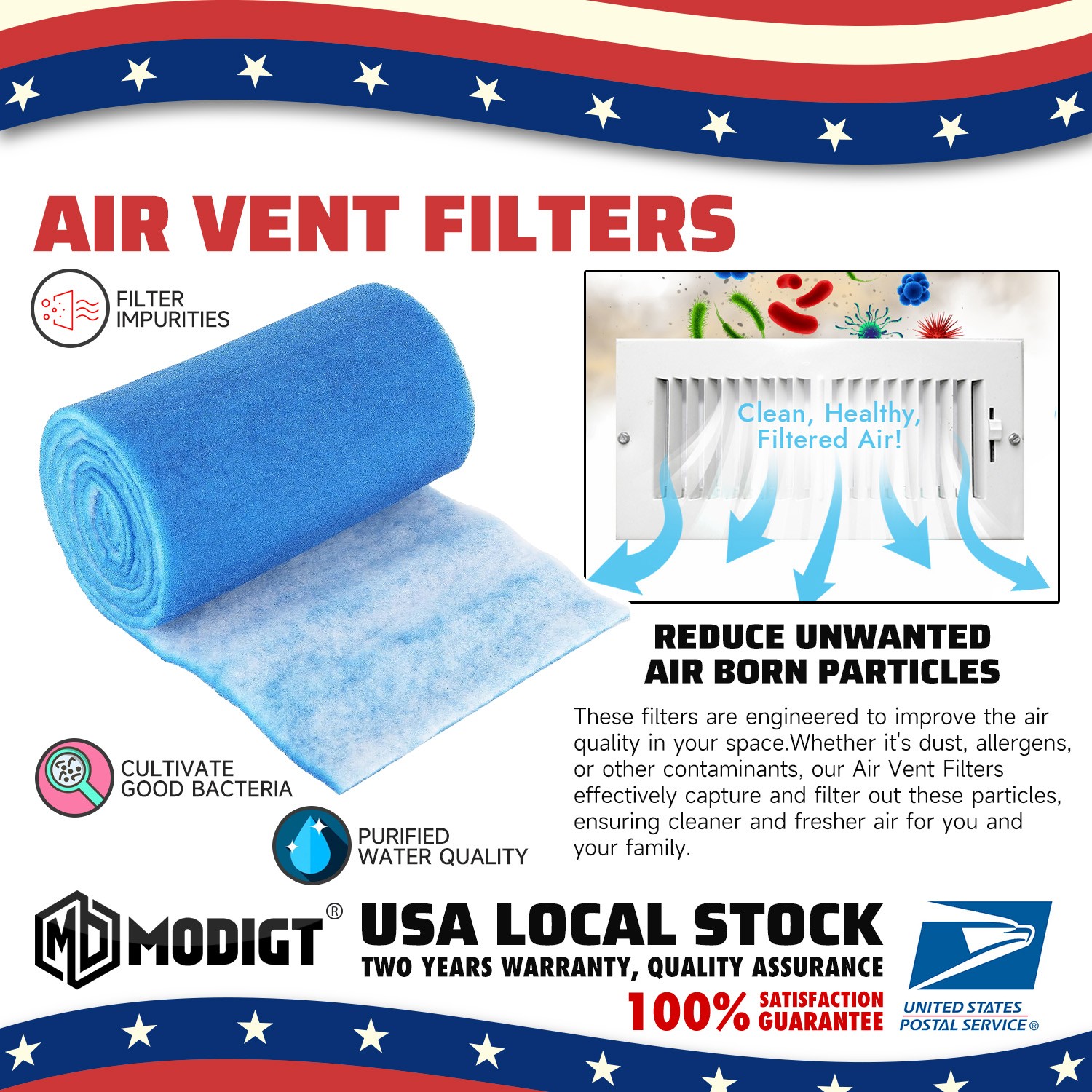 12ft 1/2 inch - Bonded Filter Media Pad for Freshwater or Marine Aquariums,Ponds