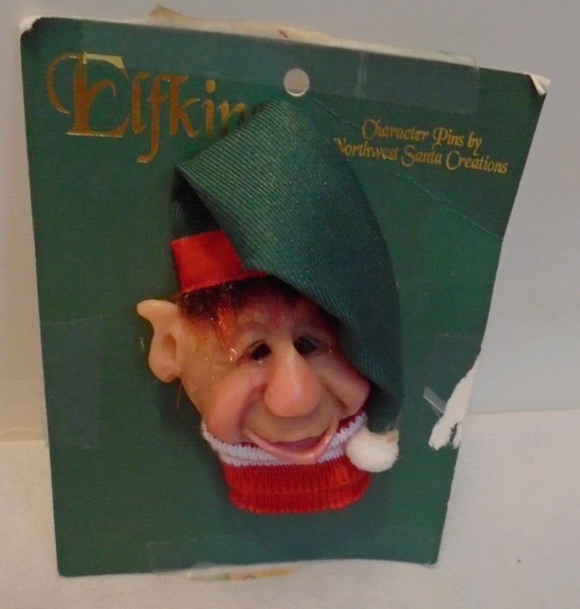 Northwest Santa Creations Elfkins Limited Edition Pin 2002 Sculpted FREE SHIP