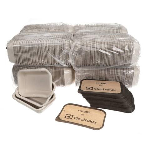 Electrolux Professional 17 Oz Tray W/Hot Seal Lid, Pk Of 500 9R0118 - Genuine
