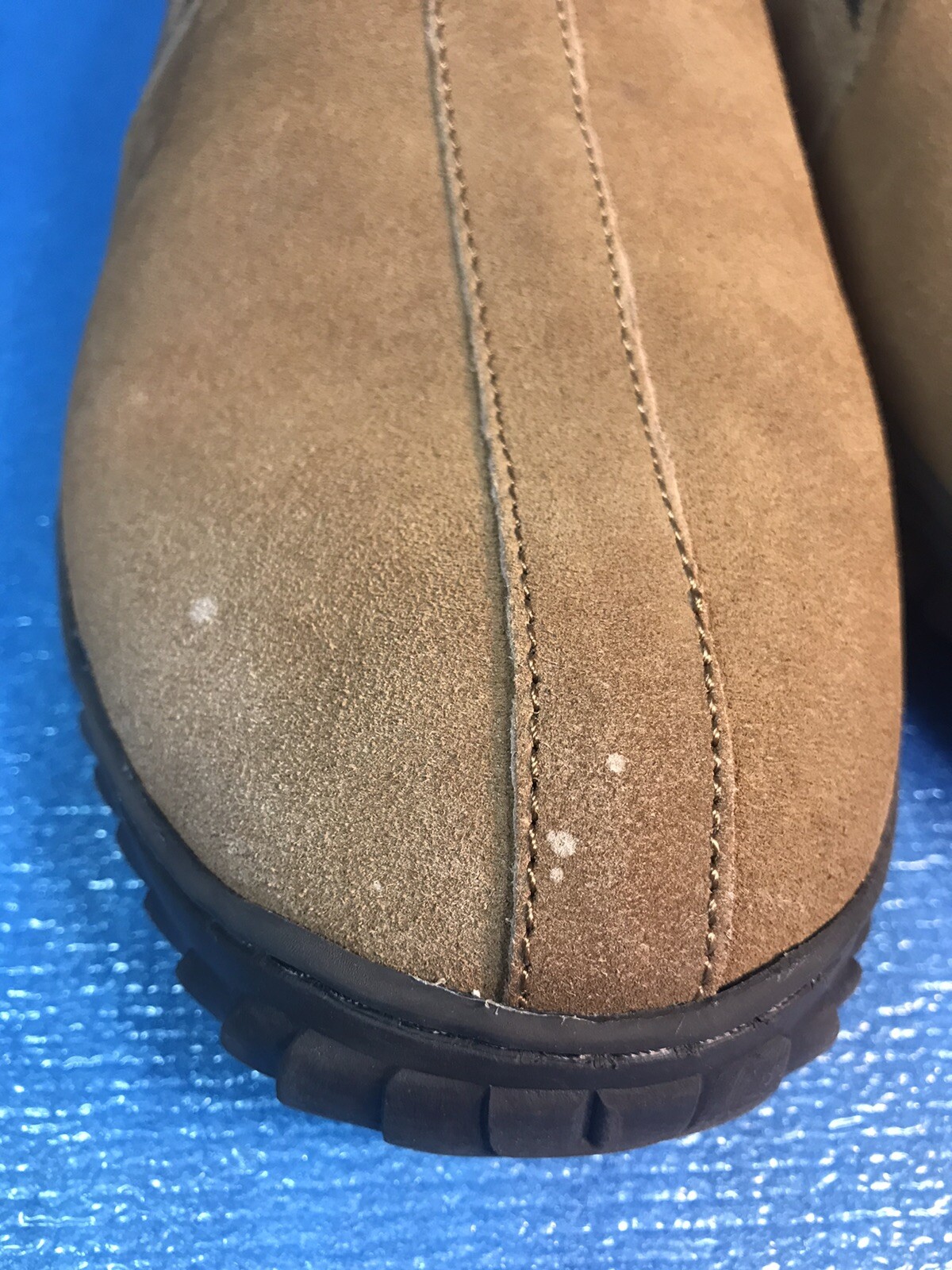 RedHead Men’s Lodge Moc Indoor Outdoor Genuine Suede Slippers Sz 14 M