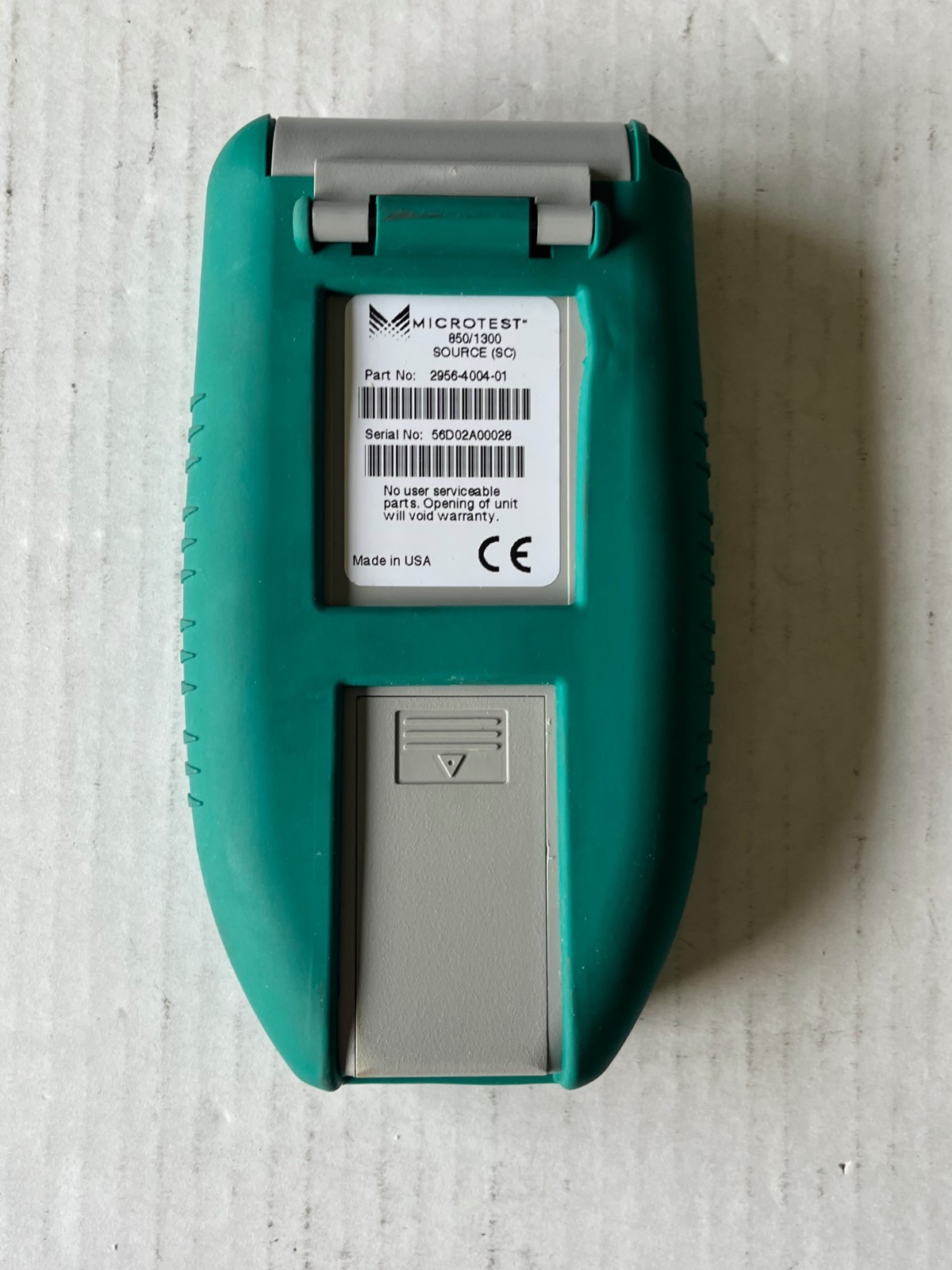 Microtest SimpliFiber Kit - Meter and 850/1300 Source with Accessories and Case