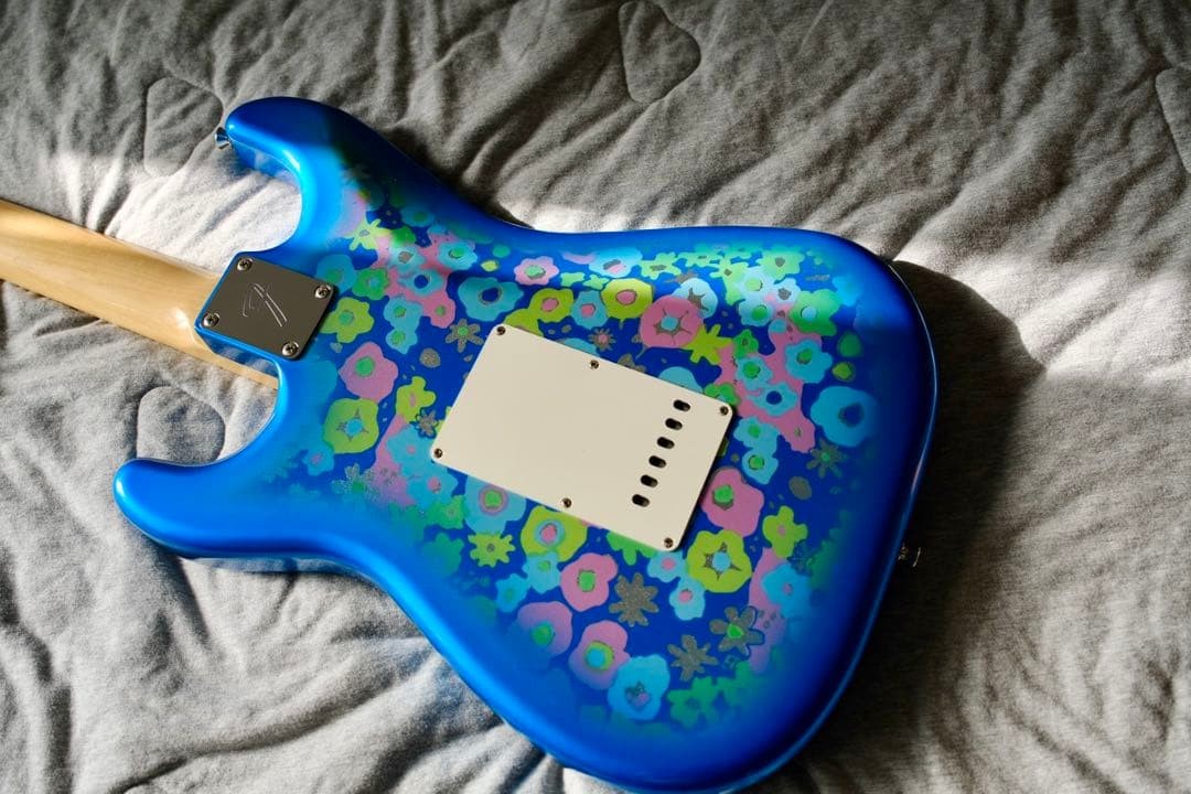 Fender Japan Stratocaster Blue Flower
